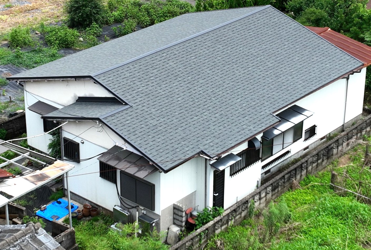 福岡市にて室内雨染みの雨漏り修理〈訪問業者に指摘されて〉の施工後写真